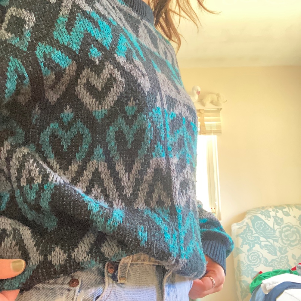 Patterned sweater